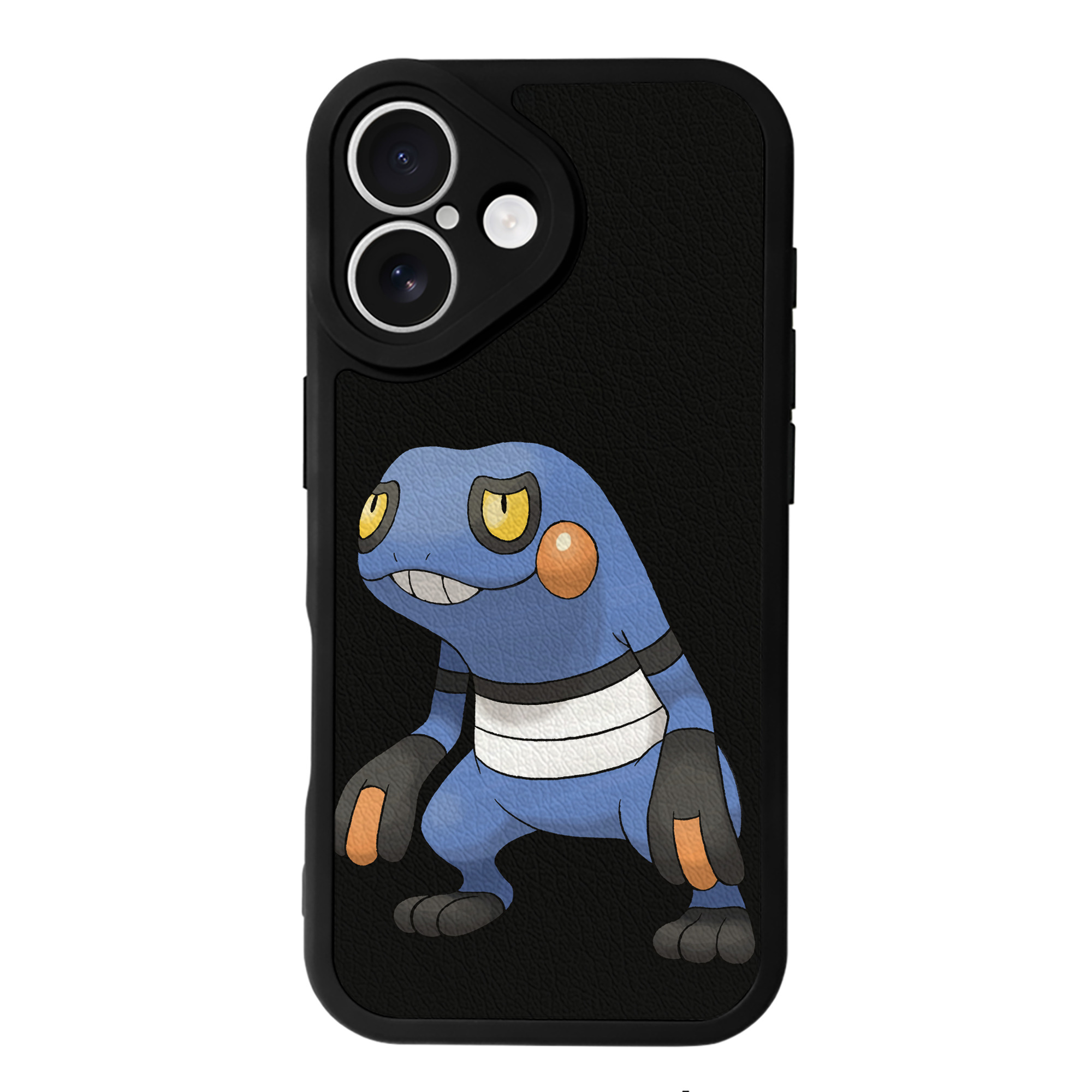 （画像用） ポケットモンスター Pokémon 【iPhone 16シリーズ対応】シリコンスマホケース（レザー調） 材質：シリコン